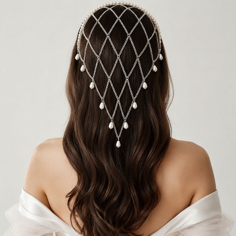 Imitationsperlen-Besatz Netz-K – Beaded Trim Fringe Bewertung und Preis