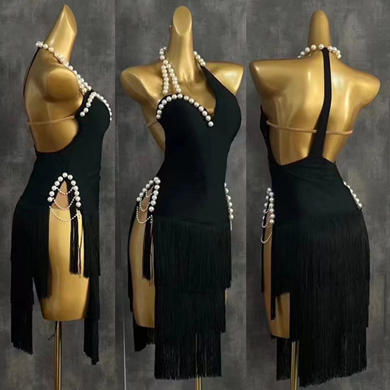 2025 High End Latin Dance Klei – Beaded Trim Fringe Bewertung und Preis