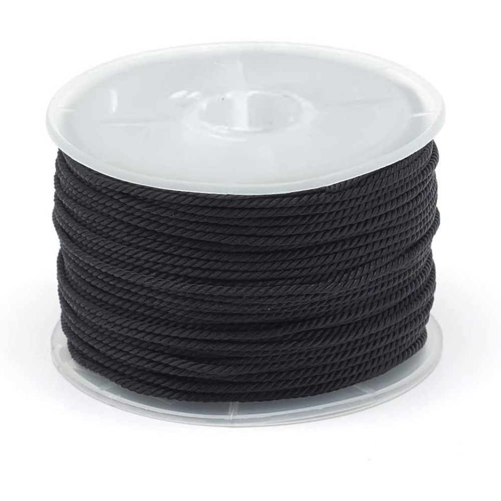 54 Yards 1,5 mm gedrehtes Nylo – Beaded Trim Fringe Bewertung und Preis