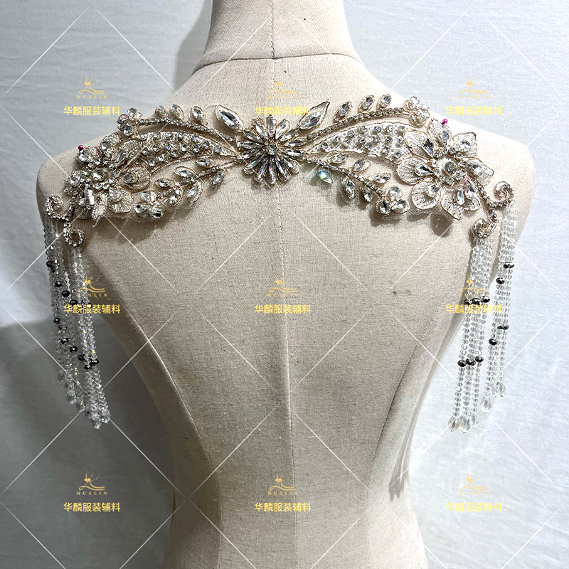 Handbestickte Fransenborte mit – Beaded Trim Fringe Bewertung und Preis