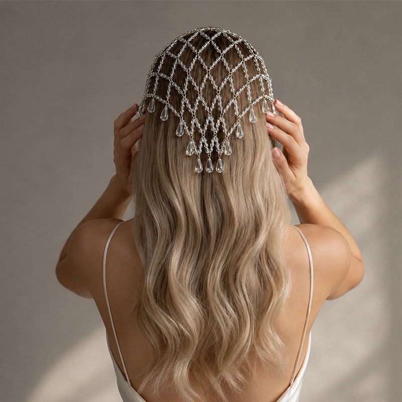 Imitationsperlen-Besatz Netz-K – Beaded Trim Fringe Bewertung und Preis