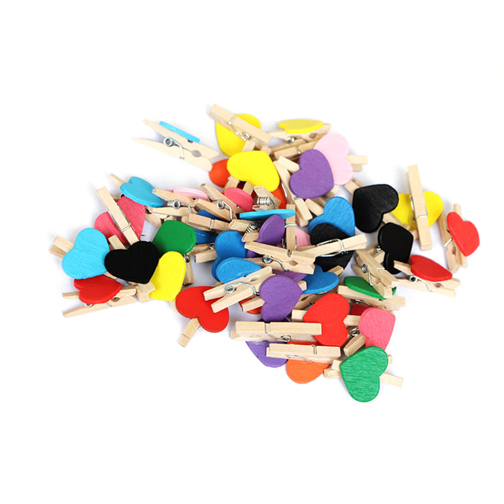 50 Stück Mini-Holzwäscheklamme – Christmas Craft Embellishment Bewertung und Preis